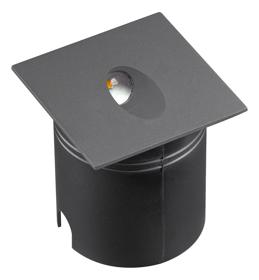 Aspen Anthracite Exterior Lights Mantra Fusion Recessed Wall Lights